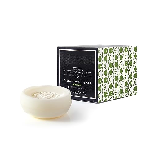 Aloe Vera Shaving Soap Refill Pack - Natural & Paraben-Free 3 Pack
