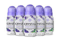 Crystal Deodorant Mineral Roll-On Lavender & White Tea 2.25 oz (Pack of 5)
