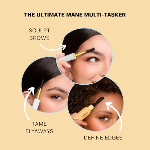 Anagram Mane Stage All-in-One Hair & Brow Gel - Clear, Vegan, Cruelty-Free, 0.39 fl oz