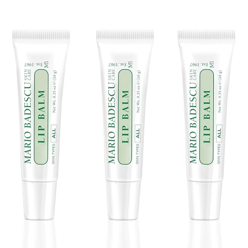 Lip Balm Set - Moisturizing Coconut & Shea Butter Lip Care for Dry Lips - Original Pack of 3