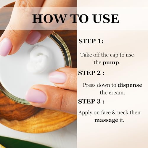 Retinol Face & Neck Cream - Anti-Aging Moisturizer with Collagen & Hyaluronic Acid, 1.7oz