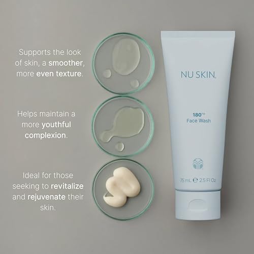 Nu Skin 180° Vitamin C Face Wash for Mature Skin 2.5 Fl Oz Pack of 2