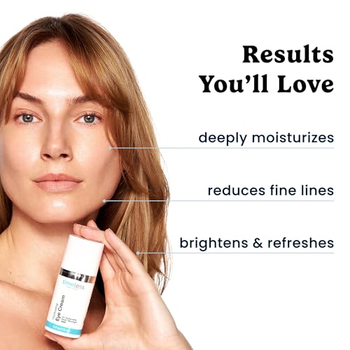 Timeless Skin Care Hydrating Eye Cream - Skin Care Cream for Eyes with Hyaluronic Acid - Hydrating Beauty Product for Personal Care - 0.5 oz (Pack of 2)