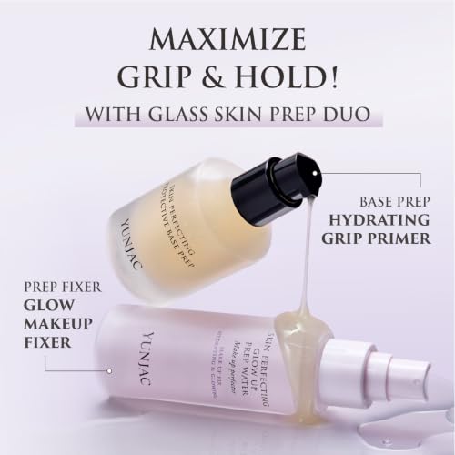 Skin Perfecting Glow Setting Spray - Hydrating Makeup Fixer with Vitamin B & Vegan Complex
