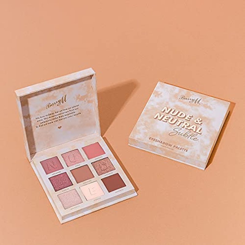 Barry M Cosmetics - Nude & Neutral Subtle Eyeshadow Palette - Subtle