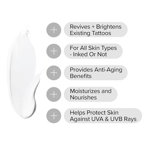 Tattoo Care Kit with Sunscreen, Lotion & Balm - Full Coverage Tattoo Set