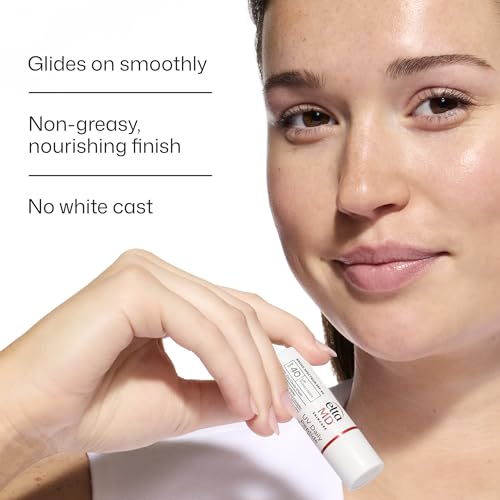 EltaMD UV Daily Peptide Lip Balm SPF 40 - Mineral Lip Sunscreen, 1 Count