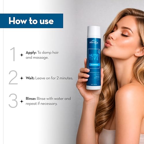 Nutritive Phytoca Hair Shampoo for Dehydrated & Chemically Treated Hair - 10.14 oz - Variation: Nutritive