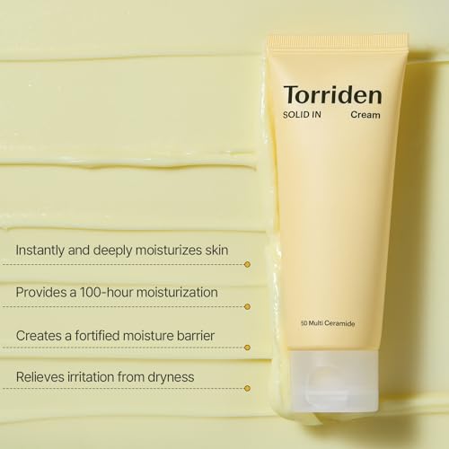 Torriden SOLID-IN Ceramide Skincare Set: Essence, Cream & Lip Essence - Hydrates, Soothes & Nourishes, Vegan, Cruelty-Free