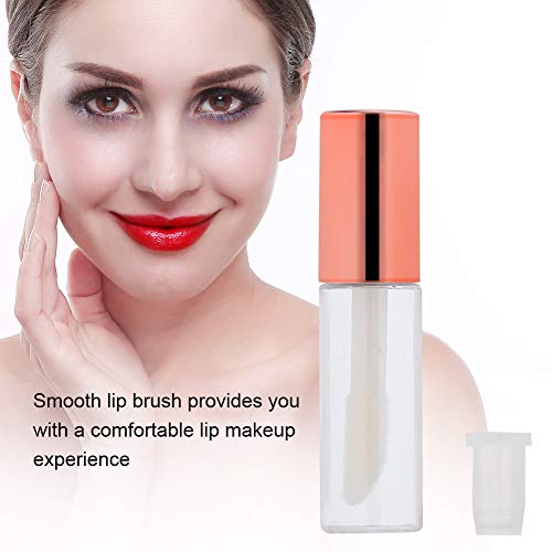 YIPINER 90 Pack Rose Gold Clear Lip Gloss Tubes 1.2ML DIY Makeup Containers