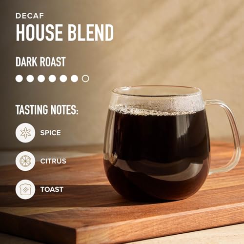 Decaf Dark Roast Coffee Pods - 88 K-Cups (4 Pack of 22)