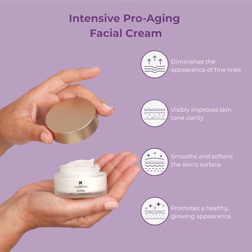 Sesderma RETISIL Intensive Pro-Aging Cream | Ageless Beauty System | Wrinkles | Silky Smooth Skin, 1.7 fl oz