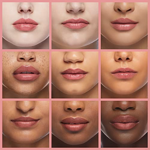 Pure Illumination Light-Up Lip Gloss with LED-Lit Applicator Brush + Side Mirror, Non-Sticky, Moisturizing Hydrating Lip Glosses with Lanolin, Jojoba Oil, & Vitamin E, Wine Berry