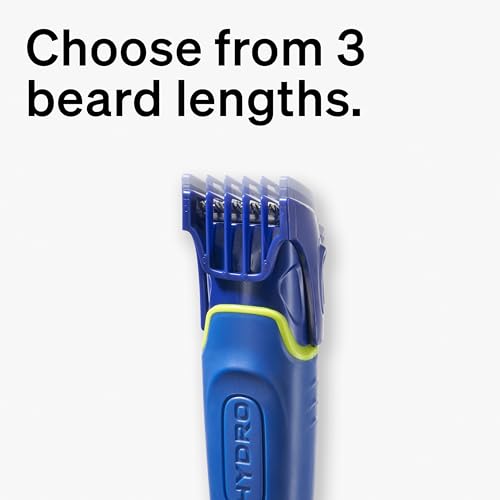 Schick Hydro Groomer Men's 4-in-1 Razor & Beard Trimmer with Refills