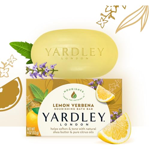 Lemon Verbena Moisturizing Bar with Shea Butter & Citrus Oil - Pack of 10