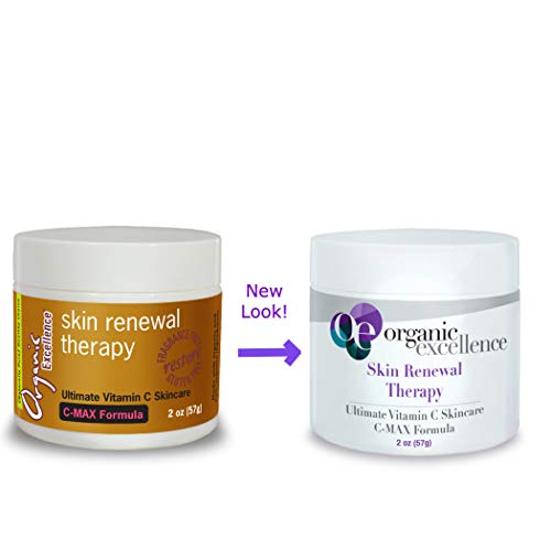 Vitamin C Face & Neck Cream – Organic Excellence Skin Renewal Therapy 2 oz