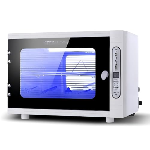UV Nail Tool Sterilizer 12L Autoclave Machine for Salons & Home Use