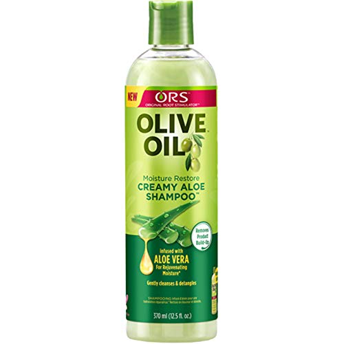 ORS Olive Oil Moisture Restore Creamy Aloe Shampoo (Pack of 2)