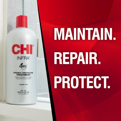 CHI Infra Thermal Protective Hair Serum 32 Oz - Heat Protectant & Shine