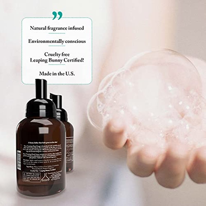 Foaming Hand Soap - Aromatic and Nourishing Hand Wash, Infused with Essential Oils - USDA Certified Biobased - 11.5 Ounce, Eucalyptus Lavender, 2 Pack