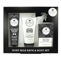 Dionis Goat Milk Bath & Body Gift Set - Cedarwood & Sea Salt 3 Piece