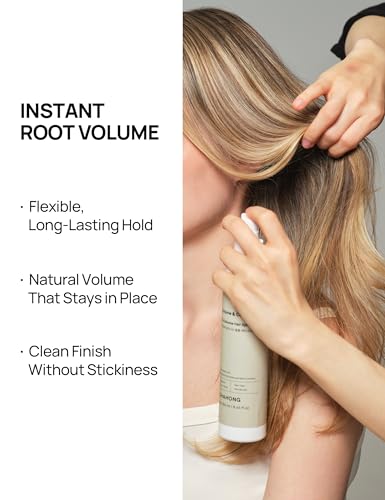 CHAHONG Volume Hair Spray for Fine Hair Root Lift & Curl Hold 4.05 oz