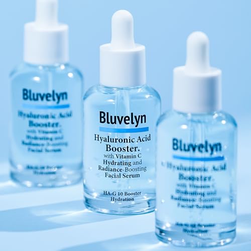 10-Layer Hyaluronic Acid Booster Serum ? 100,000ppm High Concentration with Vitamin C ? Deep Hydration & Brightening for All Skin Types, (50ml /1.69 fl.oz)
