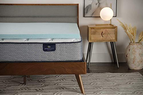 Queen Gel Memory Foam Mattress Topper 2 Inch Cooling Pressure Relief