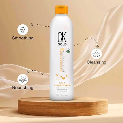 Keratin Gold Conditioner for Hair Moisture Shine & Protection - All Hair Types