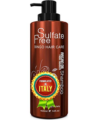 Moroccan Argan Oil Shampoo & Conditioner Set - Natural, Sulfate-Free Hair Care for All Hair Types