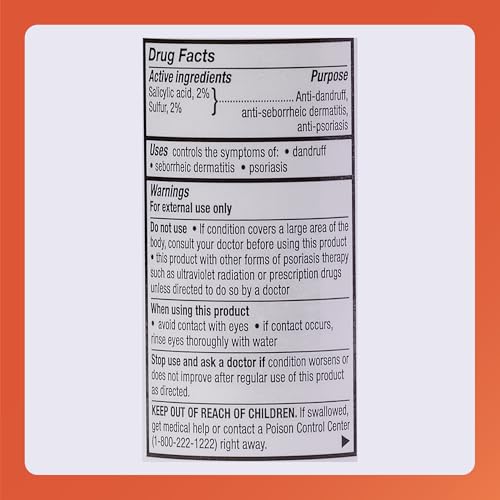 Rugby Sebex Medicated Dandruff Shampoo 4oz Pack of 6 for Men & Women
