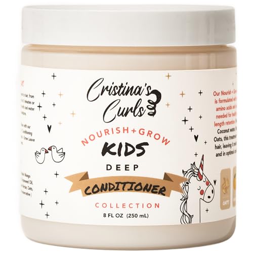 Cristina's Curls Kids Deep Conditioner - Plush Moisture & Detangling Slip