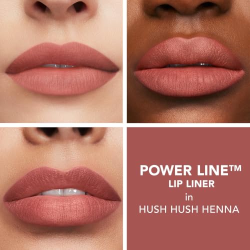 Buxom Power Line Plumping Lip Liner - 0.3g, Hush Hush Henna Shade