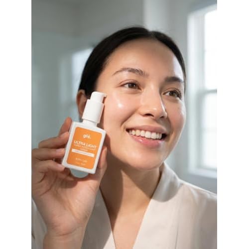 Gle Facial Super Antioxidant Serum with Hyaluronic Acid Anti-Aging serum to Reduce the Appearance of Fine Lines and Wrinkles, Hydrating and Rejuvenating For Plumper, Smoother Skin. 1 fl oz