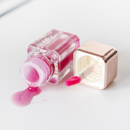Raspberry Lip Oil ? Hydrating Tinted Gloss for Soft, Nourished Lips | Lightweight, Non-Sticky, High-Shine Finish with Natural Rosy Tint | Compact, Travel-Friendly, Vegan & Cruelty-Free