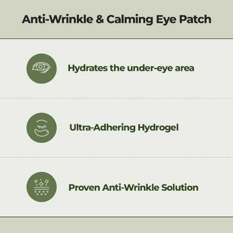 JMsolution Heartleaf 88 Soothing Eye Patch ? Cooling Hydrogel Under Eye Mask for Puffy Eyes, Dark Circles & Sensitive Skin ? Hydrating & Calming Eye Care with Houttuynia Cordata