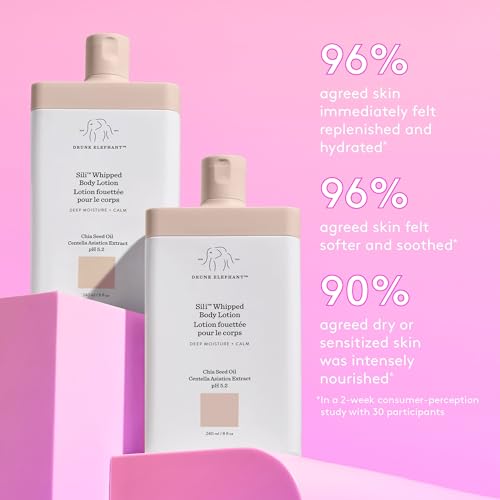 Whipped Body Lotion 240ml - Moisturizing Skincare, Cruelty-Free & Fragrance-Free