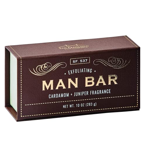 Men's Exfoliating and Revitalizing Bar Soap Bundle - Sandalwood & Cardamom