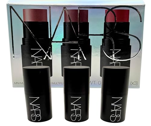 Mini Multi-Use Makeup Sticks Set for Eyes, Lips & Cheeks - 3 Shades
