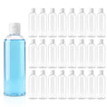 24 Pack 120ml Clear Plastic Travel Bottles with Flip Cap - BPA-Free, Refillable Shampoo, Lotion & Body Soap Containers