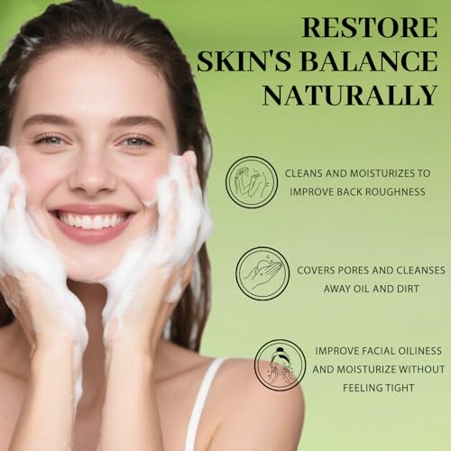 Tea Tree Soap Bar with Coconut & Witch Hazel – Deep Cleansing for Face & Body, Men & Women