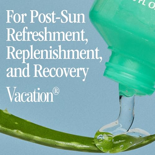 Vacation Mini After Sun Aloe Vera Gel, 1 Fluid Ounce, Pack of 6