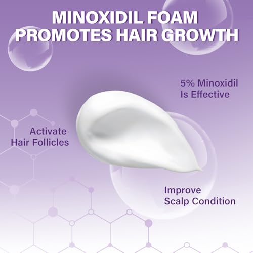 Women’s 5% Minoxidil Hair Growth Foam for Thinning Hair - Nourishing Scalp Treatment