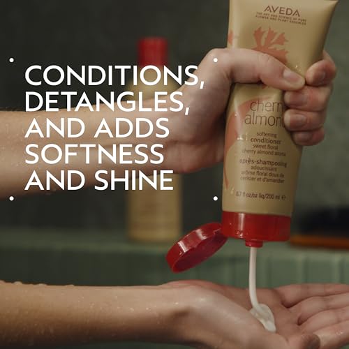 Aveda Cherry Almond Conditioner 6.7 Fl Oz - Naturally Derived, Silicone Free, for Normal to Dry Hair