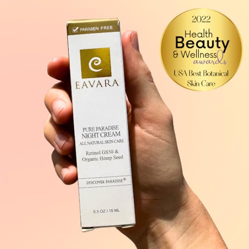 Organic Anti Aging Daily Moisturizer Cream and Natural Retinol Night Cream