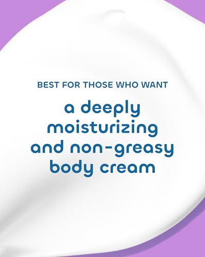 Hydrating Lavender Body Cream with Vitamin E & Shea Butter - 6 oz Pack of 2