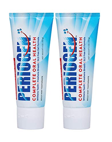 Periogen Tartar Control Toothpaste 2-Pack - 4 Ounces Each, Gentle Enamel Safe, Fresh Mint Flavor