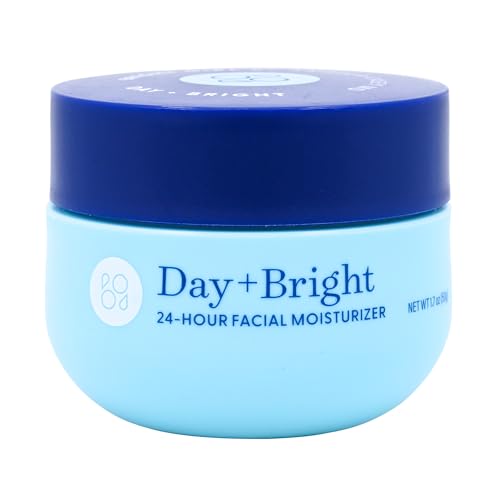 Day+Bright Facial Moisturizer for Teen & Tween Girls, 50mL | Non-Greasy Daily Hydration | pH-Balanced Formula with Chamomile, Turmeric, Ashwagandha, Squalane.
