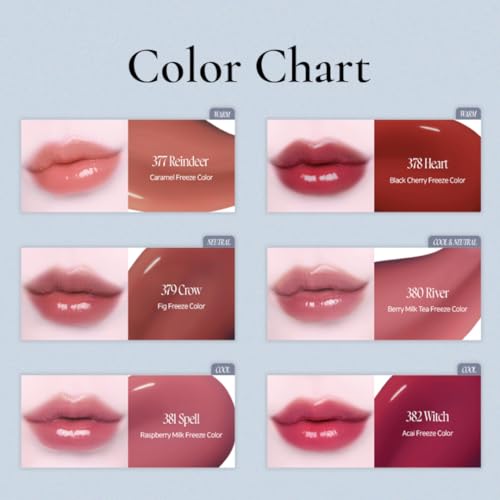 DINTO Frozen Lip Jelly - Icy Cool Plumping Lip Gloss with Metal Tip - High-Shine Non-Sticky Jelly Formula for Fuller, Juicy Lips - Vegan & Cruelty-Free - 0.34 fl oz - Shade 376 Mirror