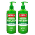 O'Keeffe's Hardworking Body Lotion 12 oz Pump - 2 Pack, Fragrance-Free, Hydrating for Dry Skin